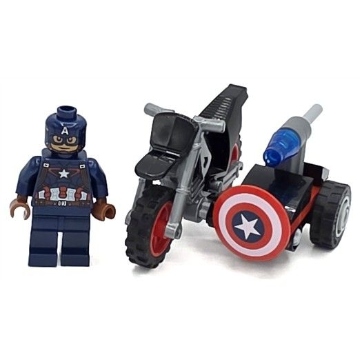 Lego 30447 • Captain America's Motorcycle • Complete