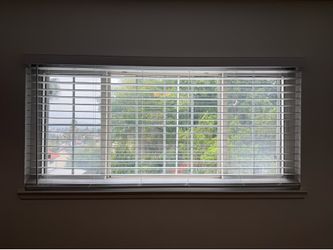 2” White Blinds 70” x 34”, set of 2