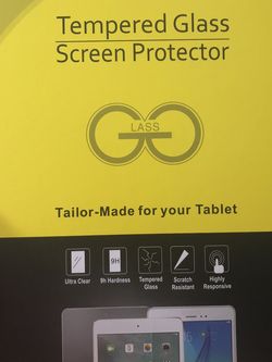 New Tempered Glass iPad Screen Protector