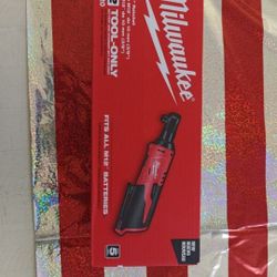 NEW Milwaukee M12 3/8" Ratchet – Tool Only  Or Best Offer 