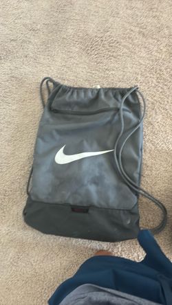 Nike back pack green,white