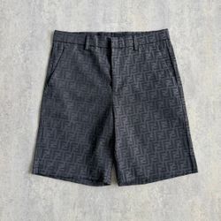 FEINDI JACQUARD BERMUDA SHORTS !