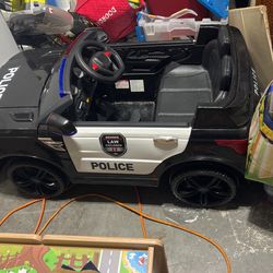 Ride On Police Car 