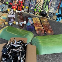 Skateboards Trucks Wheels Bearings Decks Grip