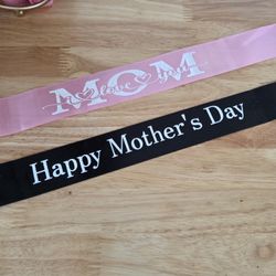 Mothers Day Bouquet Ribbon
