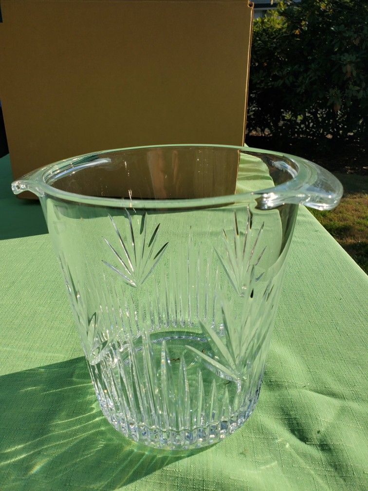 Princess House Lead Crystal Ice Bucket