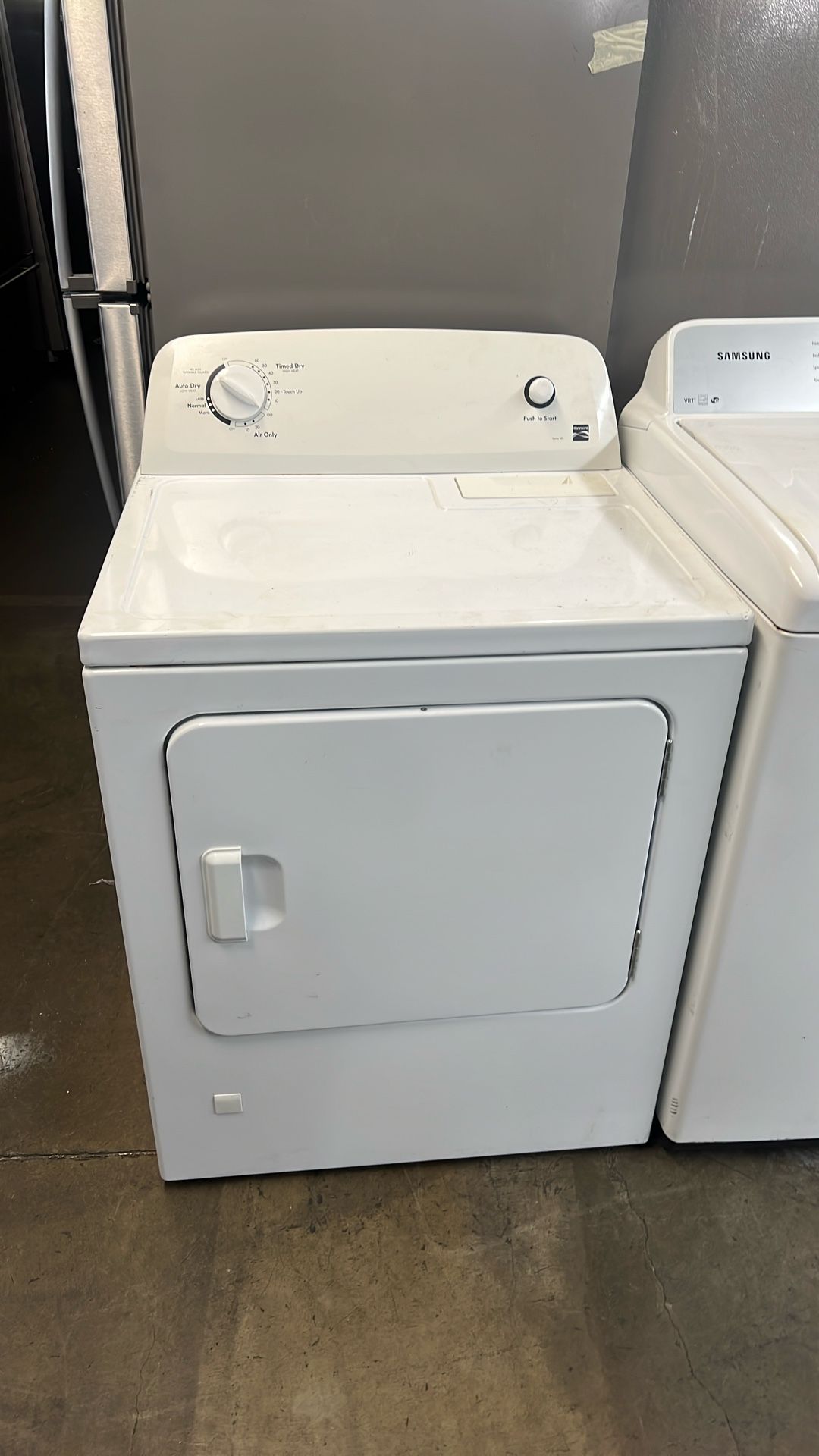 Kenmore Gas Dryer In White
