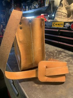 Nice Leather Electrician Shoulder Tool Bag