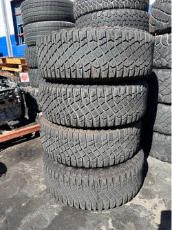 (4) 31570R17 Goodyear Wranglers *$100 FOR ALL 4✅🔥*