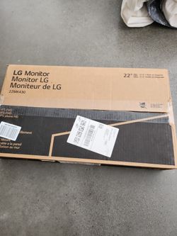 Lg monitor 21inch  75hz