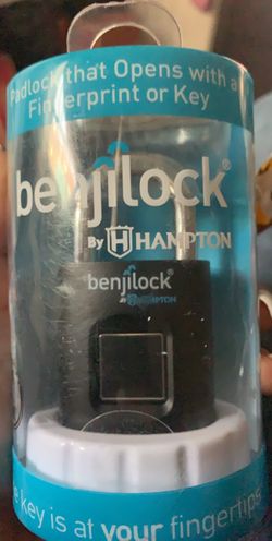 Fingerprint/key lock