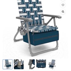 New Chairs With Cooler 