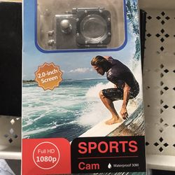 Sports Cam 1080P H.264 Full HD WiFi Camera 10 Includes Accessory Kit