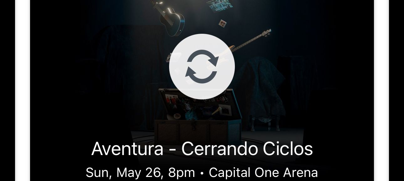 Tickets To Aventura