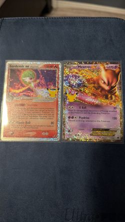 Pokemon Gardevoir and Mewtwo ex