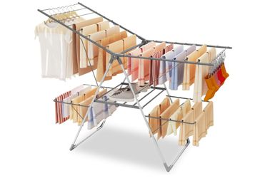 Bigzzia Foldable Clothes Drying Rack Laundry Hanger                                  #0553