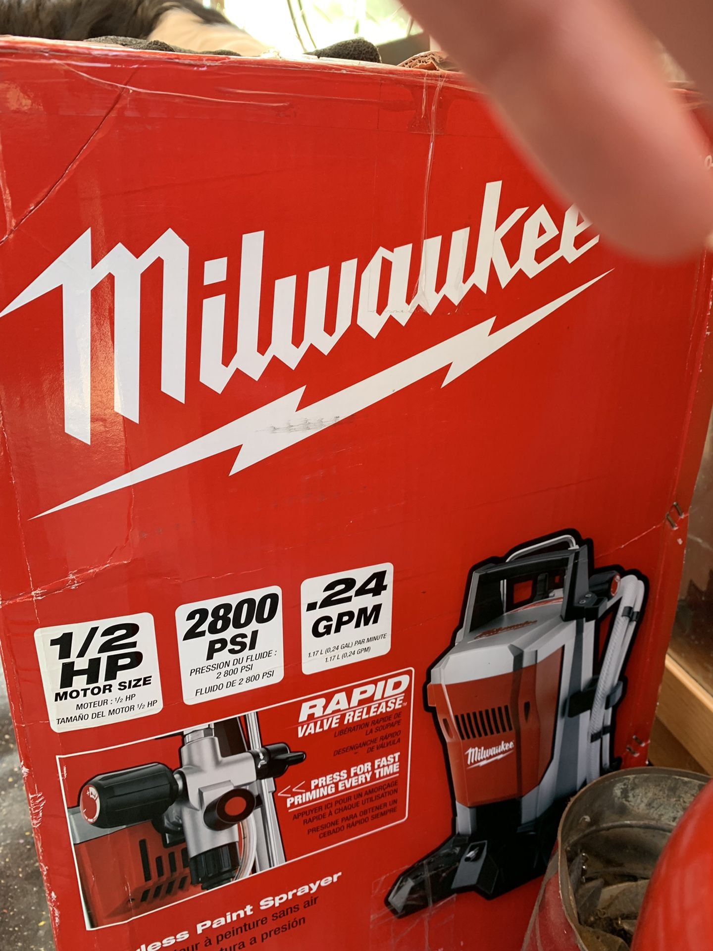 Milwaukee airless paint sprayer for Sale in La Center, WA OfferUp
