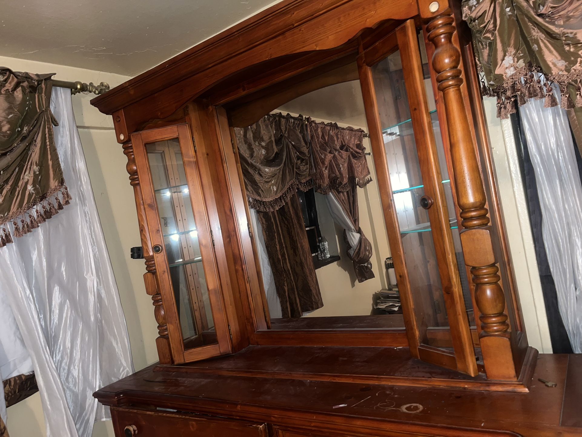 2 Piece Top & Bottom High End Dresser Vintage