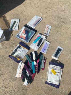 Mixed Lot of Silicone Watch Bands