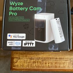 Wyze Battery Cam Pro Set