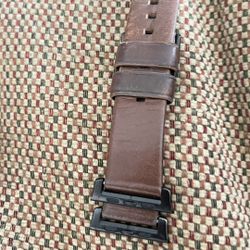 Leather Band For Apple Watch 44/45 Mm