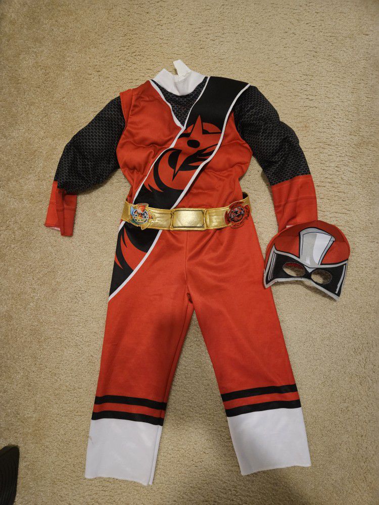 Power Ranger Costume 3-4T