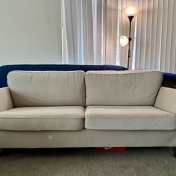 IKEA EKHOLMA 3 Seat Sofa Beige Very Good Condition