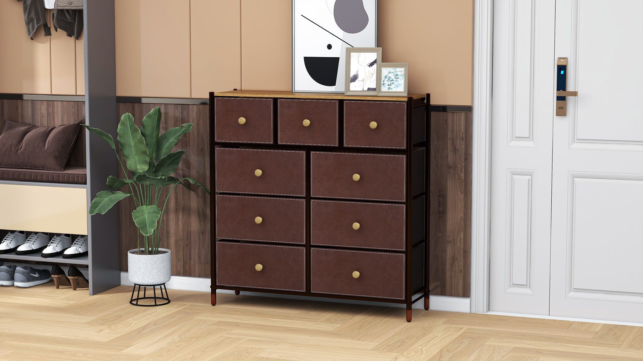 DRAWER STORAGE DRESSER WIDE