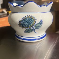 Sunflower Cache Pot