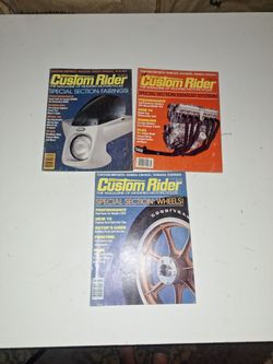 1980 Custom Rider Magazines