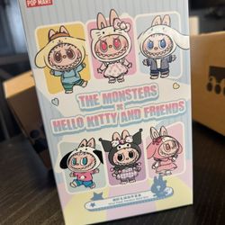 Labubu Hello Kitty POMPOMPURIN