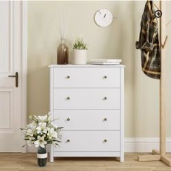 4 Drawer Dresser, Chest of Drawers, Modern Dresser, Storage Dresser

