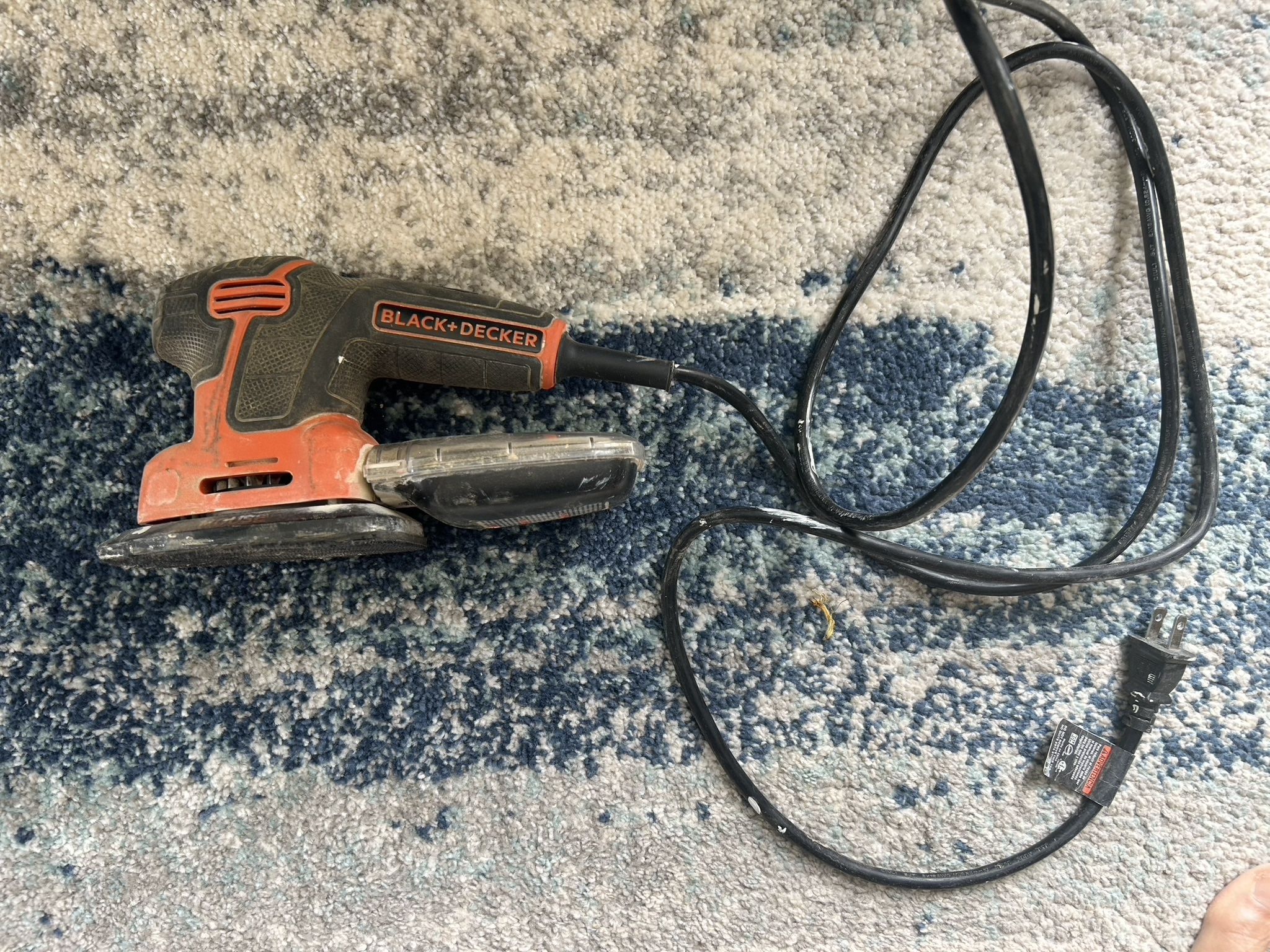 Black+Decker Mouse Detail Electric Sander – Used