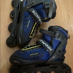 Rollerblades adjustable size 5-8, fit shoe size 5, 6, 7, 8