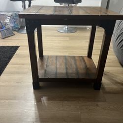 Wooden Side Table 