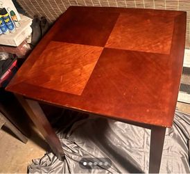 Tall Square Wood Chair