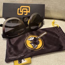 Knockaround Sunglasses “PADRES”  Special Release  Polarized  Premiums Sport  NEW.  TAGS ON. 