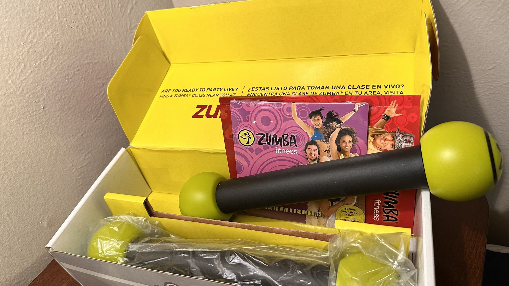 toning sticks /Zumba Dumbbells