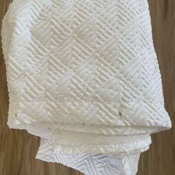 White Shower Curtain