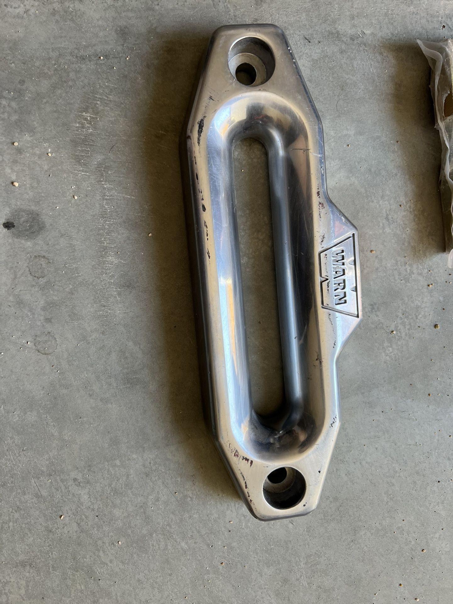 Front Warn Winch Plate