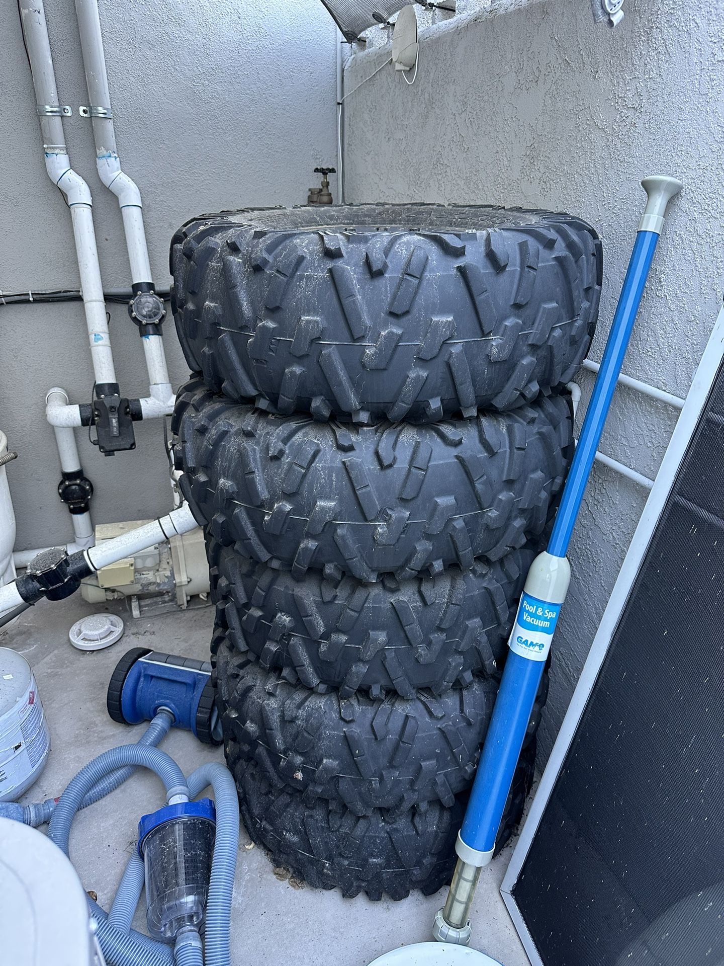 Can Am Tires (4) Mounted On 14 Inch Rims for Sale in San Diego, CA