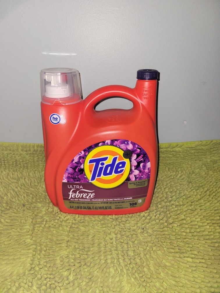 Tide+Ultra Febreze Spring & Renewal 149oz