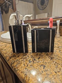 Brand New Toothbrush And Soap Dispenser 