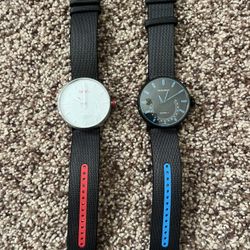 2 Sequent Elektron Watches - NASA & 2.3 Transparent 