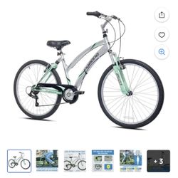 Northwoods Pomona Women's Dual Suspension Comfort Bike, 26-Inch