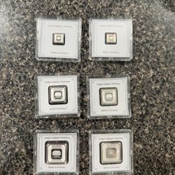 Silver Geiger Bars In Assay 