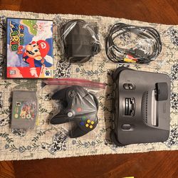 N64 with Mario 64