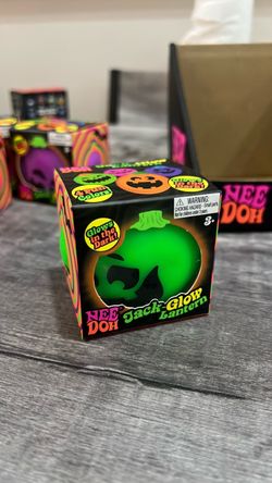 Nee Doh Jack-Glow Lantern Stress Ball