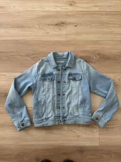 CAT & JACK DENIM JACKET BIG KIDS Large 10-12