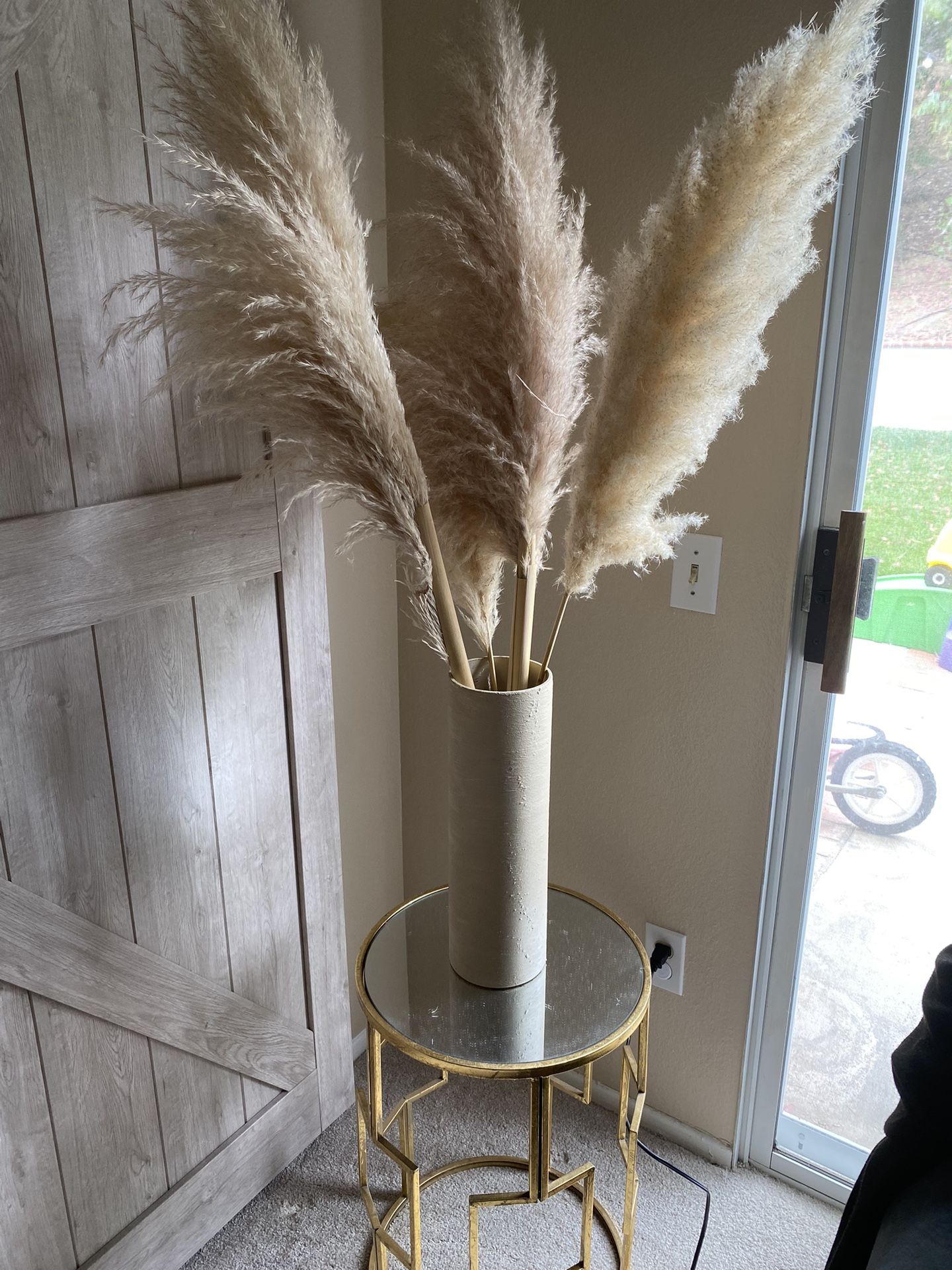 Pampas And Vase